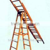 Fiberglass Stepladder for Electrical Wire Repair Shop Garage Jobsite Rescue Repair Paint FRP Insulation Ladder thumbnail-3