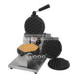 Hotel Waffle Machine Egg Waffle Maker Interchangeable Plates Bubble Waffle Maker With CE Certificate thumbnail-2