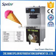 3 Flavors Freestanding Softy Soft Serve Ice Cream Machine Parts Machine thumbnail-4