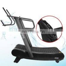 Eco-friendly Manual Mechanical Curved Treadmill & Air Runner Gym Fitness Low Noise Equipment Self-powered New Brand Name thumbnail-1