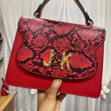 2021 Trendy Fashion Snake Skin Crossbody Bag Famous Brand Women Purses Designer Myanmar Handbag for Women thumbnail-5