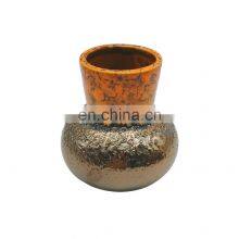 Custom design reactive glaze mini small ceramic flower vase