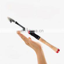 Factory Direct Pocket Fishing Rod 39cm/40cm 107-116g Carbon Fiber Telescopic Lure Rod Best Quality Travel Fishing Rod
