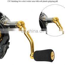 Металлическое вращающееся колесо, узкая катушка, конструкция с ЧПУ-рукой, рыболовный катушка с нейлонным корпусом, катушка для крючков thumbnail-5