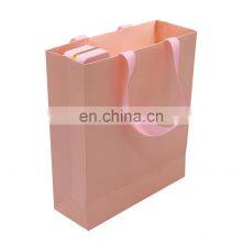 High Quality Luxury Gift Paper Bag Custom Made Printed Logo Packaging Bags for Jewelry thumbnail-2
