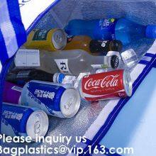 Insulated Thermal Non Woven Aluminum Foil Cooler Bag For Frozen Food,Reusable Insulated Aluminum Foil Thermal Lunch Cool thumbnail-3