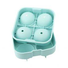 2022 Amazon Hot Selling Ball Shape Household Silicone Freezer Trays Silicone Ice Cube Mold Seals In Freshness With Lid thumbnail-4