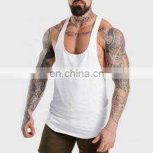 Custom High Quality Fashion Fitness Black Gym Tank Top Men With Private Label thumbnail-3