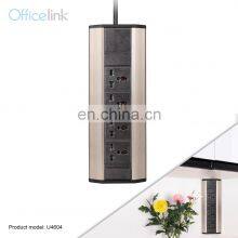 Universal Socket for Kitchen Corner With Metal Housing