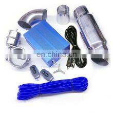 Car Exhaust Pipe Modification Valve Full Set of Accessories 12V Vacuum Pump Remote Control Actuator