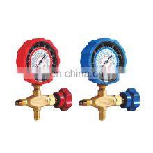 Refrigeration Air Conditioning Single Digital Pressure Gauge With Sight Glass Manifold Gauge Set R134 thumbnail-2