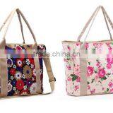 Printed Canvas Diaper Bag thumbnail-2