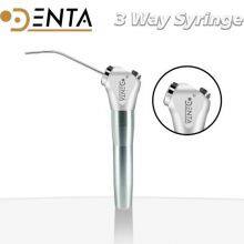 Dental Air Water 3 Way Syringe Handpiece With 2 Nozzles Tips Tubes For Air Triple Syringe Dental Cleaning Tools Accessories thumbnail-3