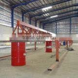 Long sponge foam blocks conveyor clamp for continuous foaming machine