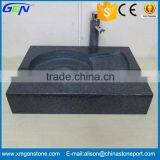 Shop Bathroom Black Stone Rectangular Sink For Indoor Decoration thumbnail-1