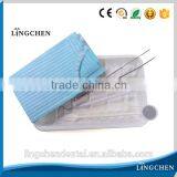 High Quality Dental Disposable Package Set Have Colorful Waterproof Dental Bib,mouth Mirror , Probe, Tweezer thumbnail-1