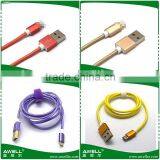 Logo Light Customized High Quality Colorful 5Pin Micro USB Cable For Android Data Cable thumbnail-1