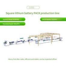 Fully Automatic Production Line for Square Shell Battery, Soft Pack Battery Module Pack, and Assembly Line Body for Household and Outdoor Energy Storage thumbnail-2