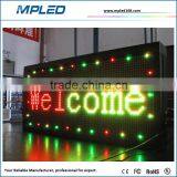 Single Color Blue Single Red Color Led Display Module Semi-outdoor Advertisement