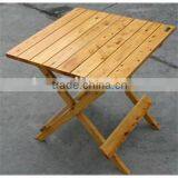 wood Folding table