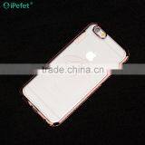 Electroplating Diamond Bumper Clear Crystal TPU Mobile Phone Case Cover For IPhone 6/s thumbnail-5