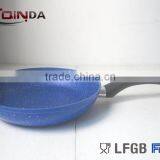 Popular Stone Coating Marble Forged Frying Pan thumbnail-1