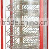 6-Layer Pizza Heating Warming Showcase