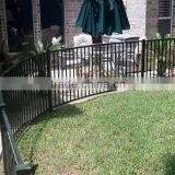 Used Elegant & Sturdy Wrought Iron Black Metal Fencing for Sale thumbnail-5