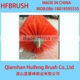 Red Brush Roller to Cleaning Street thumbnail-1