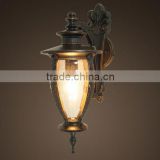 Western outdoor wall light die cast aluminum with high quality