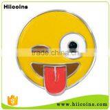 Cheap Wholesale Custom Cute Emoji Enamel Metal Pin Badge Quality Choice thumbnail-2