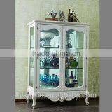 French Provincial Furniture of Glass Cabinet thumbnail-1