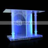 Colorful Acrylic Bar Table With LED Lights, Bar Table for Bar, Club Bar Designs thumbnail-4