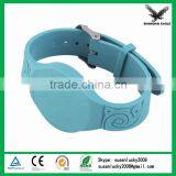 ABS Housings With Fabric Adjustable Strap Length RFID Waterproof Wristband With 13.56MHz Frequency thumbnail-1