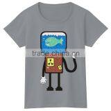 Custom Girl Cute Design t Shirt / Wholesale Cotton Women Tshirt thumbnail-6
