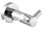 Round Brass Bathroom Double Robe Hook, Towel Hooks, Coat Hat Hanger Hook