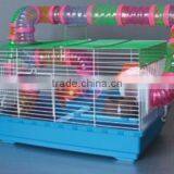 Fashionable Blue Hamster Cage thumbnail-1