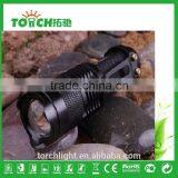 Mini Led Falshlight Super Waterproof Zoomable Led Lamp Rechargeable High Power Flashlight 3w XPE Led Flashlights for Camping Quality Choice thumbnail-4