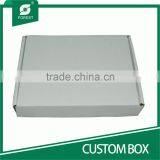 SINGLE WALL FOLDING WHITE CUSTOM PAPER BOX WITH OEM PRINTING thumbnail-6
