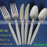 6 inch biodegradable heavy weight plastic spoons forks knife                        
                                                Quality Choice