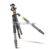 QZSD-Q1088C Professional Carbon Fiber Video Tripod Digtital & Dslr Camera Tripod and Monopod 1670mm Great Height 15kg Load thumbnail-2