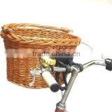 Factory Bulk Brown Wicker Dog Bicyle Basket