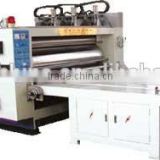 [RD-SB910-2000-3] Semi-automatic chain feeding 3 color printing slotting single face cardboard corrugating machine