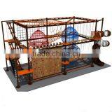 Kids Indoor High Adventure Play Equipment Indoor Obstcle Rope Coures With Climbing Wall thumbnail-2