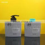 300ml Rectangle HDPE Plastic Bottle With Black Pump for Men Shampoo thumbnail-1