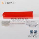 Cheap Plastic Hotel Bathroom Toothbrush Travel Folding Tooth Brush for Adult thumbnail-3