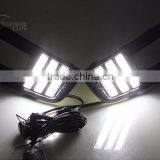 Car Accessories Daytime Running Light LED DRL Fog Lamp Front Bumper Fog Light For Ford Focus 3 2015 Sedan Quality Choice thumbnail-4