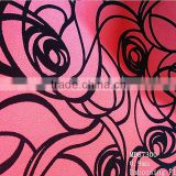 flocked pu leather for sofa