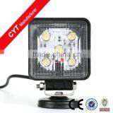 12V 15W All Terrain Vehicle Led Work Light Spot Lights