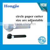Plastic paper circle cutter